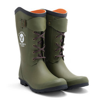 LACE-UP RAIN BOOTS