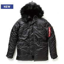 N-3B TIGHT BLACK FUR