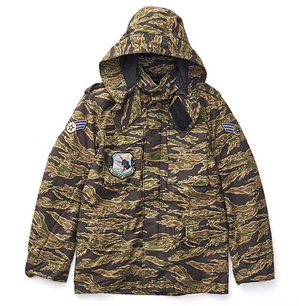 HOODED ARMY JACKET