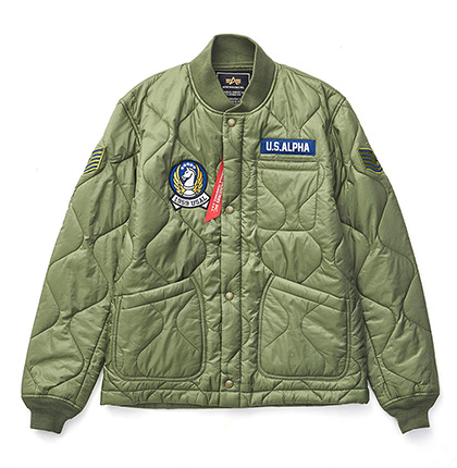 RIB QUILT JACKET 