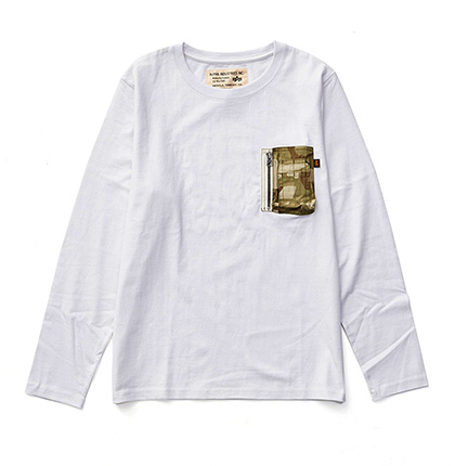 HEAVY WEIGHT T WITH CIG.POCKET