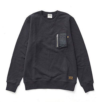 SWEAT SHIRT WITH CIG.POCKET
