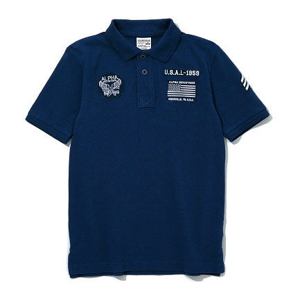 PATCHED POLO SHIRT