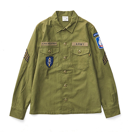 UTILITY SHIRTS WAPPEN