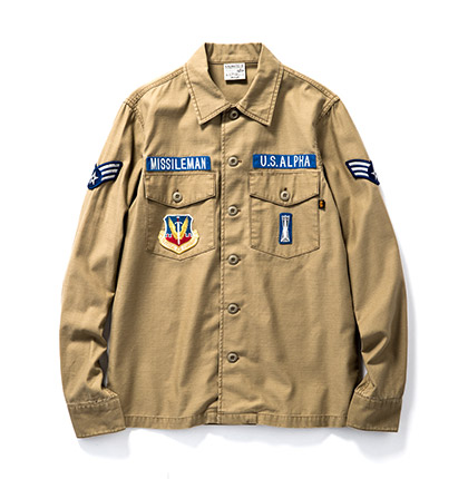UTILITY PATCHED SHIRT